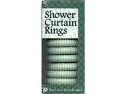 Royal Crest 01106 SAG Shower Curtain Hooks Sage Case of 6