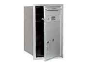 Salsbury Industries 3707S 1PAFP Mailbox Parcel Single Column Aluminum Front Loading Private Access