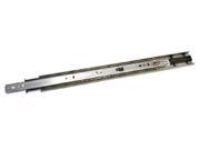 Hardware Distributors KV8419 B24 24 in. Self Closing Full Extension with Overtravel Drawer Slide Anochrome