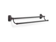 Hardware Distributors ABH26505 ORB Clarendon 24 in. Double Towel Bar Oil Rubbed Bronze