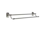 Hardware Distributors ABH26505 AS Clarendon 24 in. Double Towel Bar Antique Silver