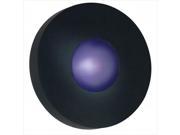 Kenroy Home 72824BL Burst Large Round Sconce Flush Black Finish