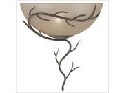 Kenroy Home 90901BRZ Twigs Wall Sconce Bronze Finish