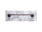 JVJHardware 25318 Prism 18 in. Towel Bar Set Concealed Screw Old World Bronze