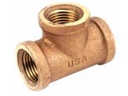 Anderson Metals 738101 16 1 in. Low Lead Brass Tee