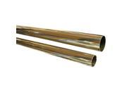 Hardware Distributors L00 A110 144 1 .50 in. Tube 144 in. Length Polished Brass