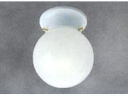 Westinghouse Lighting 8557100 Gloss White Machine Blown Glass Globe Shade Pack of 6