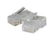 C2G 01931 Rj45 Cat5 8X8 Modular Plug For Flat Stranded Cable 10Pk