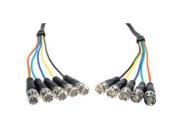 Comprehensive HR Pro Series 5 BNC plugs each end RGBHV Video Cable 25ft