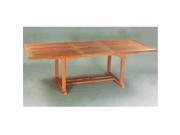 Anderson Teak TBX 010R 10 Foot Rectangular Extension Table