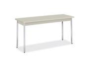 HON Company HONUTM3060QQCHR Utility Table 270lb Capacity 60in.x30in.x29in. Light Gray