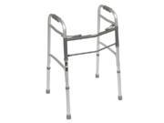 Roscoe Medical ROS WK40350 4 Two Button Walkers Gray