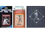 C I Collectables 2012MARLINSTSC MLB Florida Marlins Licensed 2012 Topps Team Set and Favorite Player Trading Cards Plus Storage Album