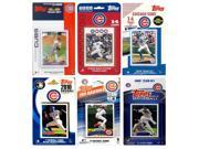 C I Collectables CUBS612TS MLB Chicago Cubs 6 Different Licensed Trading Card Team Sets