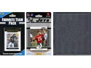 C I Collectables 2012JETSTSC NFL New York Jets Licensed 2012 Score Team Set and Favorite Player Trading Card Pack Plus Storage Album