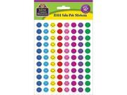 Teacher Created Resources 6633 Happy Face Mini Stickers Valu Pak