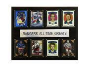C I Collectables 1215ATGNYR NHL New York Rangers All Time Greats Plaque