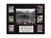 C I Collectables 1620OHIOST NCAA Football Ohio Stadium Stadium Plaque