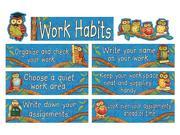 Teacher Created Resources 4298 Wise Work Habits Mini Bulletin Board from Susan Winget