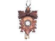 Alexander Taron 125 5 Wind up Carved Clock with Deer Head