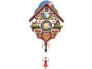 Alexander Taron 192SP Girl with Swing Chalet Wall Clock