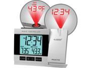 La Crosse Technology WT 5220U IT CBP Projection Alarm Clock with IN OUT Temperature