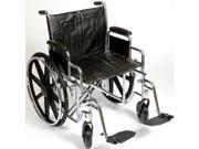 Roscoe Medical K72218DHRSA K7 Lite Wheelchair Silver vein