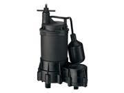 Pentair FPSE2800A 1 3 HP Submersible Effluent Pump