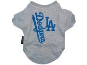 Hunter Mfg DN 30316 L Los Angeles Dodgers Dog Tee Shirt Large