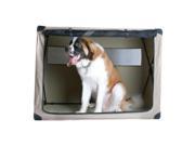 ABO Gear 10500 26 in. x 17 in. x 21 in. Medium Dog Digs Patented Fully Collapsible Travel Crate