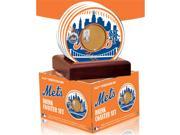 Steiner Sports METSCOU000000 New York Mets Coasters with Game Used Dirt Set of 4