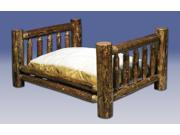 Montana Woodworks MWGCRDG Glacier Country Pet Bed with 30 x40 Mattress