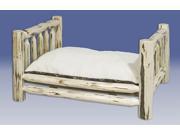 Montana Woodworks MWRDG Pet Bed with 30 x 40 Mattress Ready To Finish