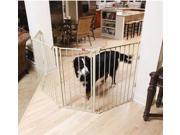 Carlson 1510HPW Flexi Extra Tall Walk Thru Gate with Pet Door