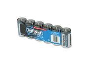 Rayovac AL D Industrial PLUS Alkaline Batteries D 6 Pack