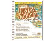 Strathmore ST460 29 9 in. x 12 in. Vellum Visual Journal Wire Bound Bristol Book 48 Pages Pack of 6