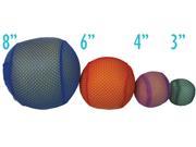 American Educational YTC 3081AM 8 in. Mesh Covered Foam Balls Set of 6