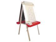 Beka 01021 Adjustable Easel magnet board chalkboard red trays cutter