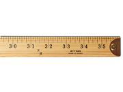 CHARLES LEONARD CHL77565 1.8 Selected Woodand Yardstick with A Multiple Coat
