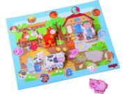 Haba USA 5588 Discovery Puzzle On the Farm Pack of 4