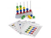 Miniland Educational 95273 Abacolor Balls 1 abacus plus 28 balls Suitcase