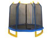 Upper Bounce UBSF01 7 Upper Bounce 7 ft. Indoor Outdoor Classic Trampoline Enclosure Set