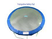 Upper Bounce UBPAD S 8 B 8 ft. Super Trampoline Safety Pad Spring Cover Fits for 8 FT. Round Trampoline Frames. 10 in. wide Blue