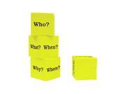 Teacher Created Resources 20614 Foam Question Cubes