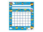 Teacher Created Resources 5153 Hot Air Balloons Incentive Charts