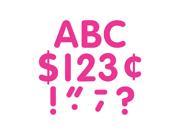Teacher Created Resources 5386 Hot Pink Classic 4 Letters Uppercase Pack
