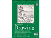 Strathmore ST443 14 14 in. x 17 in. 400 Series Wire Bound Recycled Drawing Paper 24 Sheets