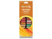 Reeves 8790275 32 Color Soft Pastel Set Half Sticks