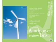 Strathmore ST642 119 19 in. x 24 in. Vellum Surface Windpower Tape Bound Bristol Pad 15 Sheets