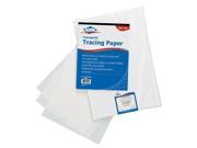 Alvin 6811P 1 8.5 in. x 11 in. Tracing Paper 50 Sheet Pad